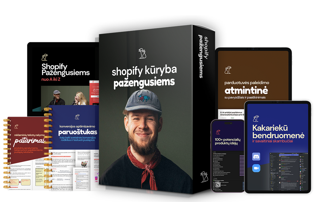 Shopify Pažengusiems 💡